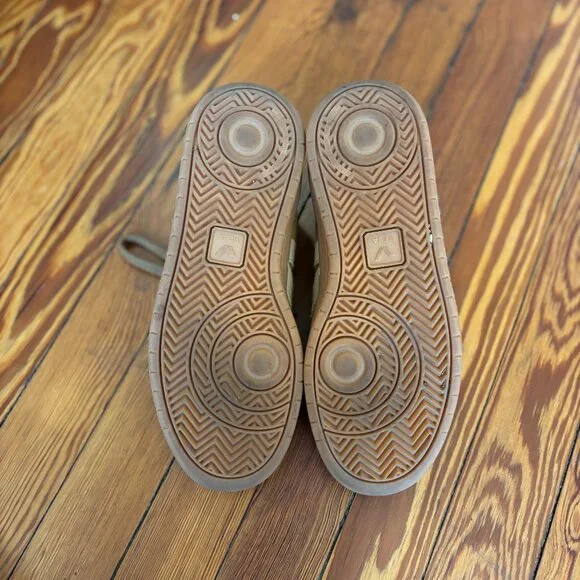 Veja V-10 Suede Sneakers in Camel Desert, Size W8/M6 - Picture 10 of 11